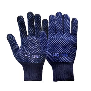 AVES Double‑Side Dotted Cotton Grip Gloves 1361