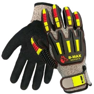 B-MAX Cut 5 Impact Resistant Gloves BM2008