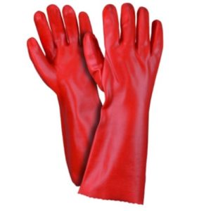 ITS Chemical Glove 16" Red